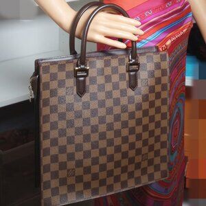 LOUIS VUITTON DAMIER CANVAS VENICE SAC PLAT PM 100% AUTHENTIC